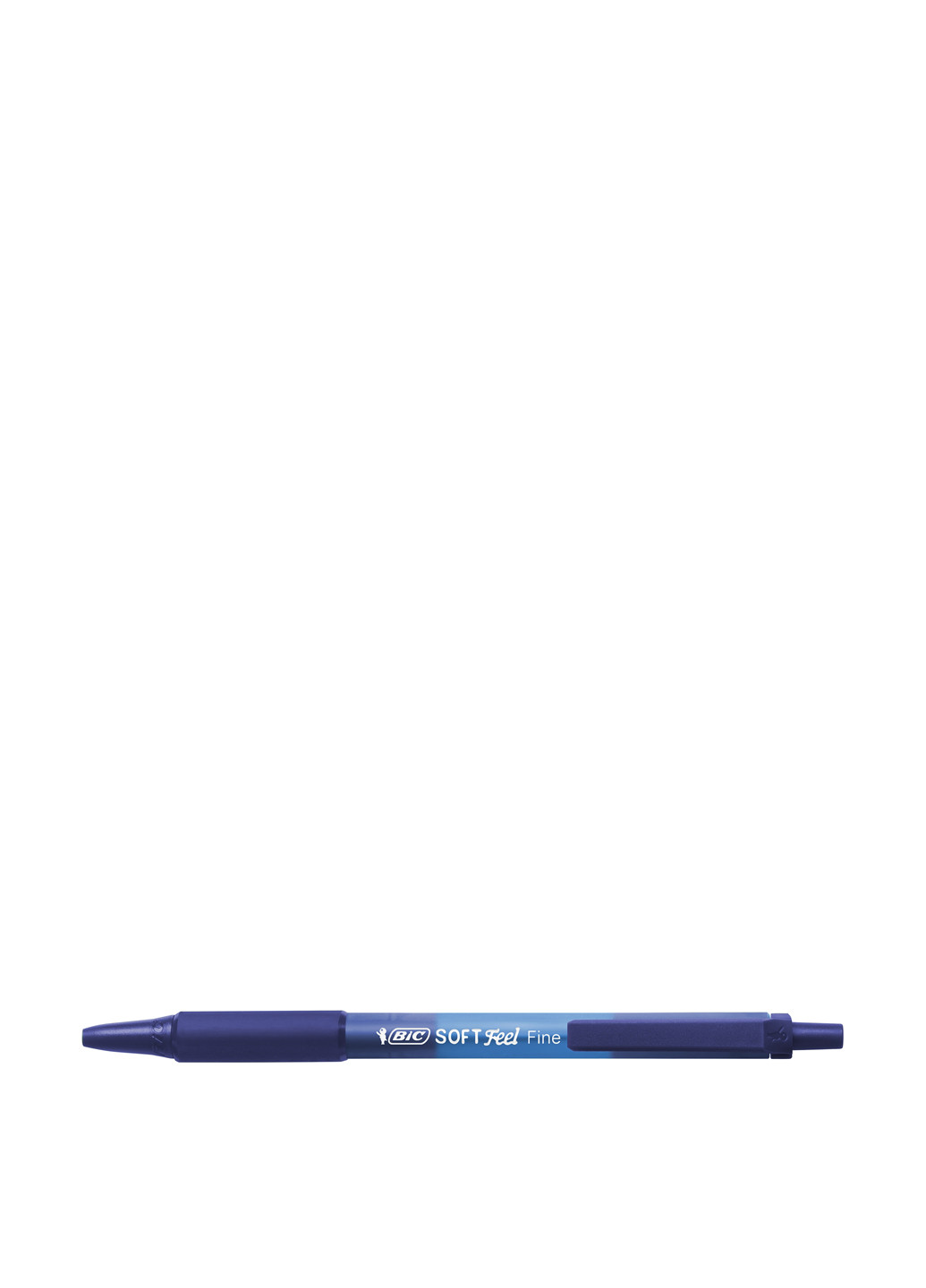 Автоматическая шариковая ручка Soft Feel Clic Grip, синий, 1 шт. Bic (286309840)