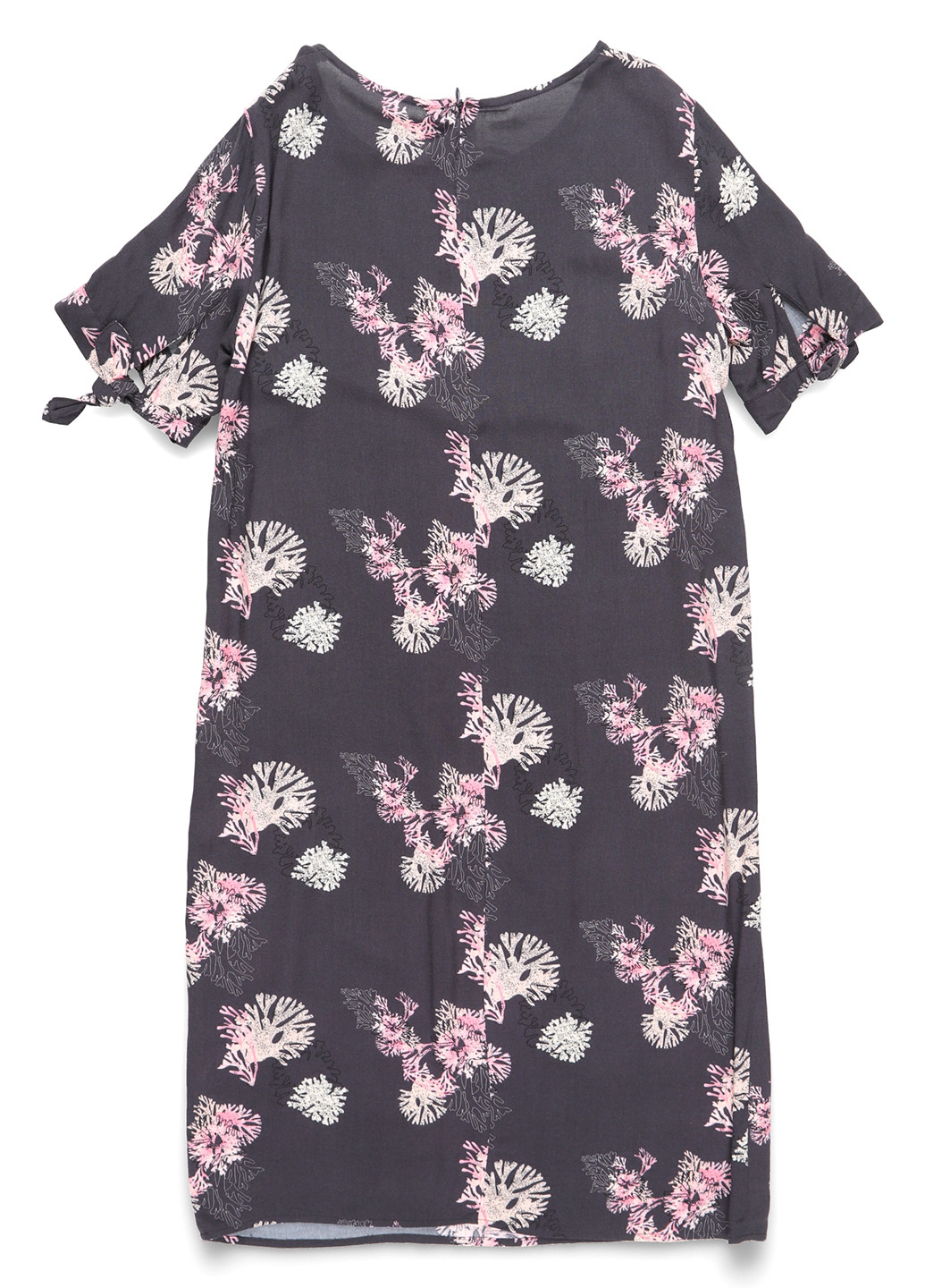 Черное кэжуал платье а-силуэт Soyaconcept с рисунком