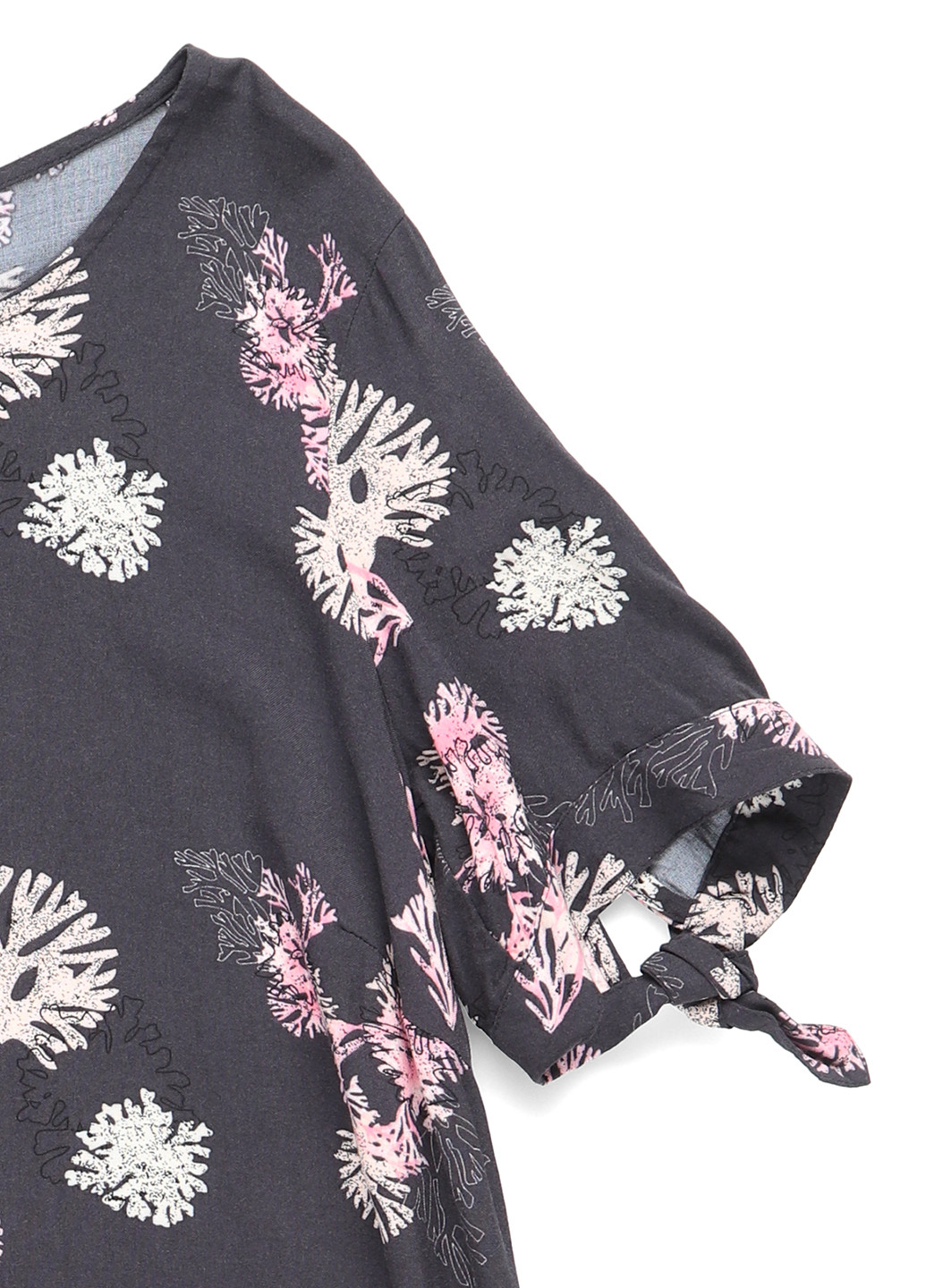 Черное кэжуал платье а-силуэт Soyaconcept с рисунком