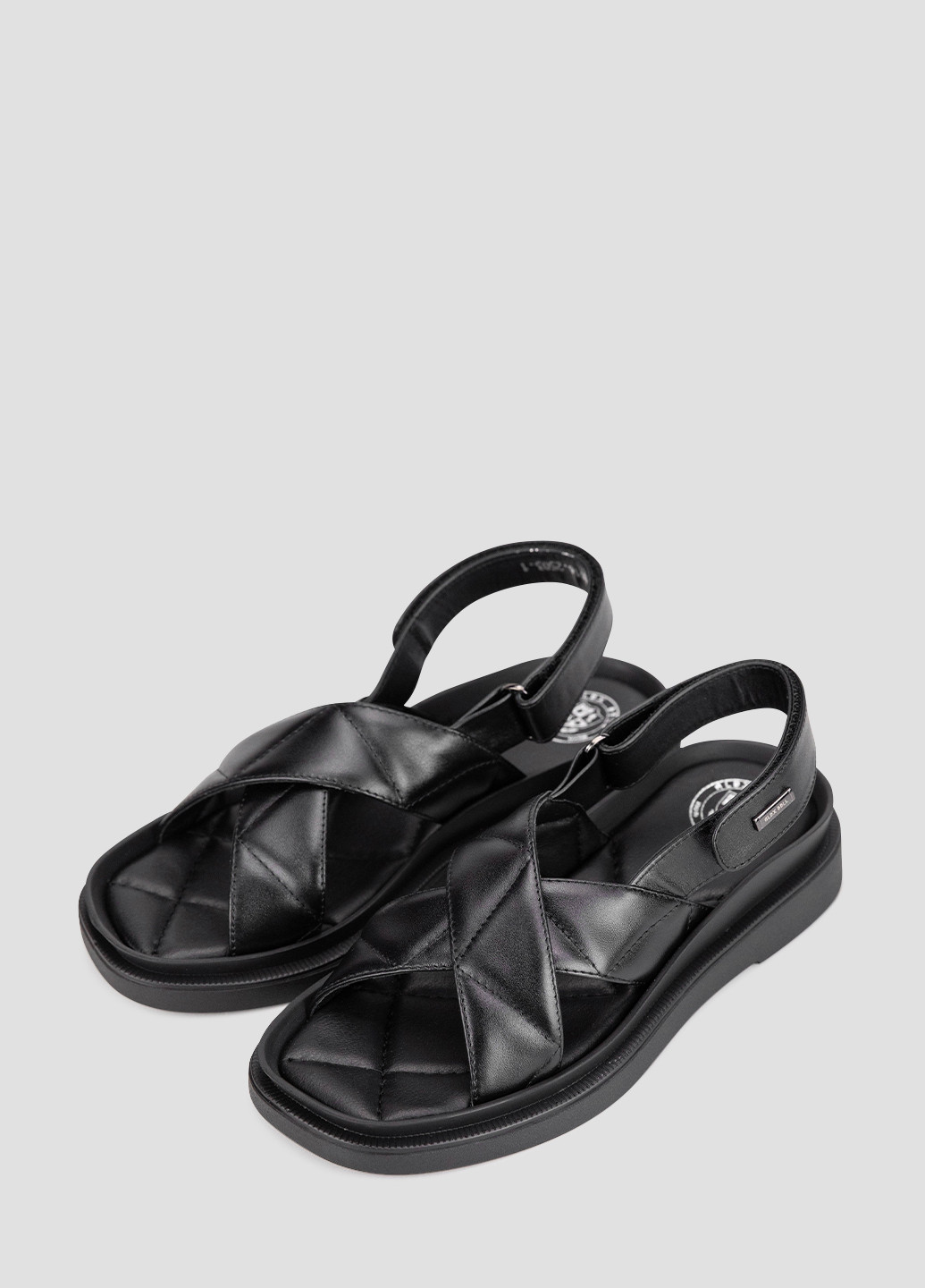 Черные босоножки Alex Bell на липучке