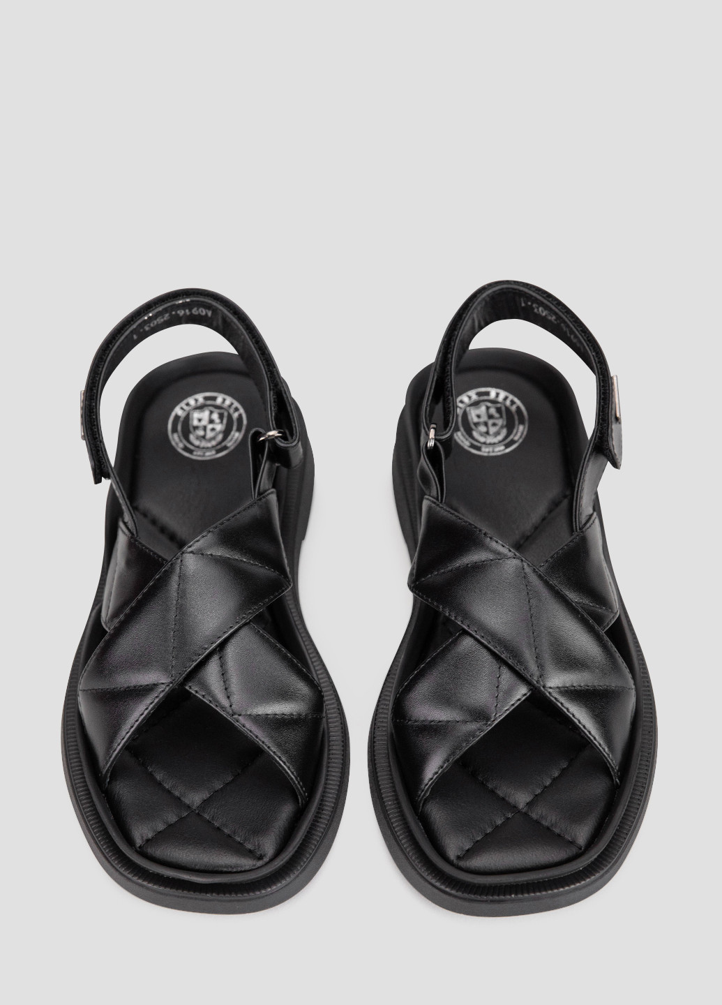 Черные босоножки Alex Bell на липучке