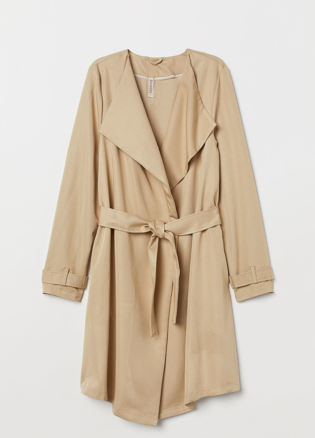 Бежевое демисезонное Пальто H&M