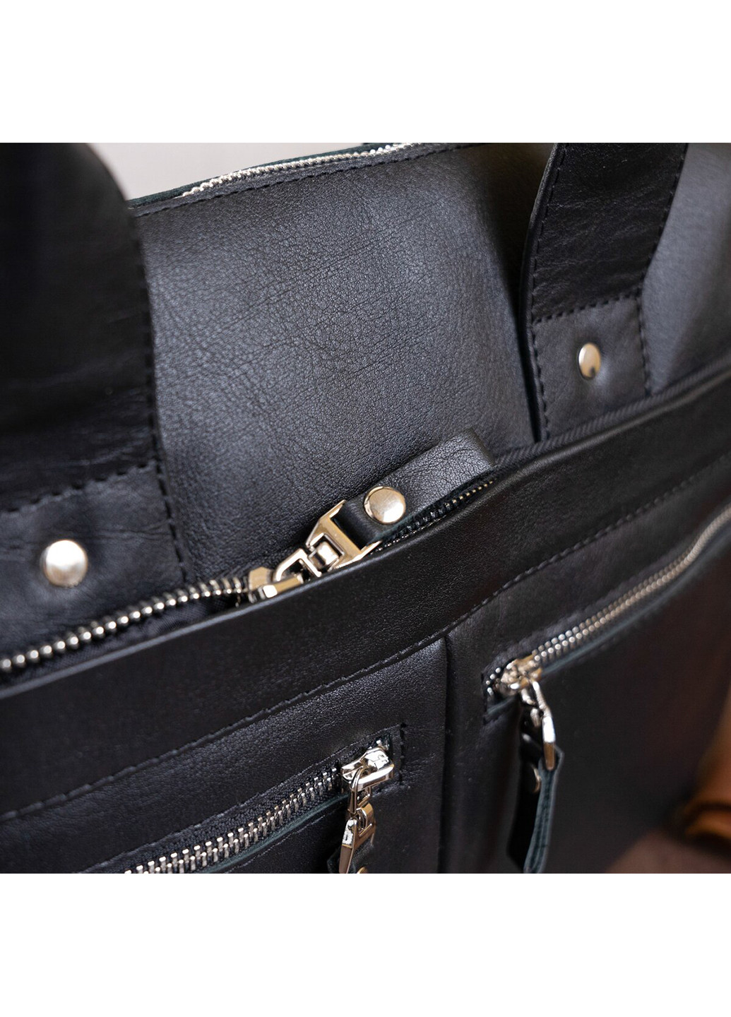 Мужская кожаная сумка 38х26х7-10 см Shvigel (229459989)