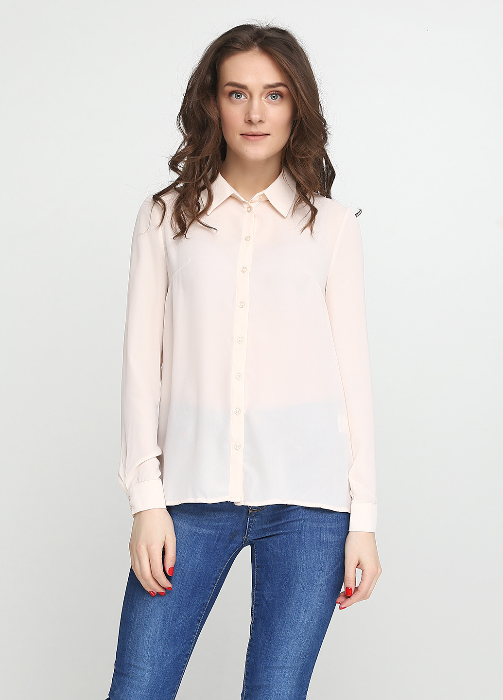 Бежевая блуза Vero Moda