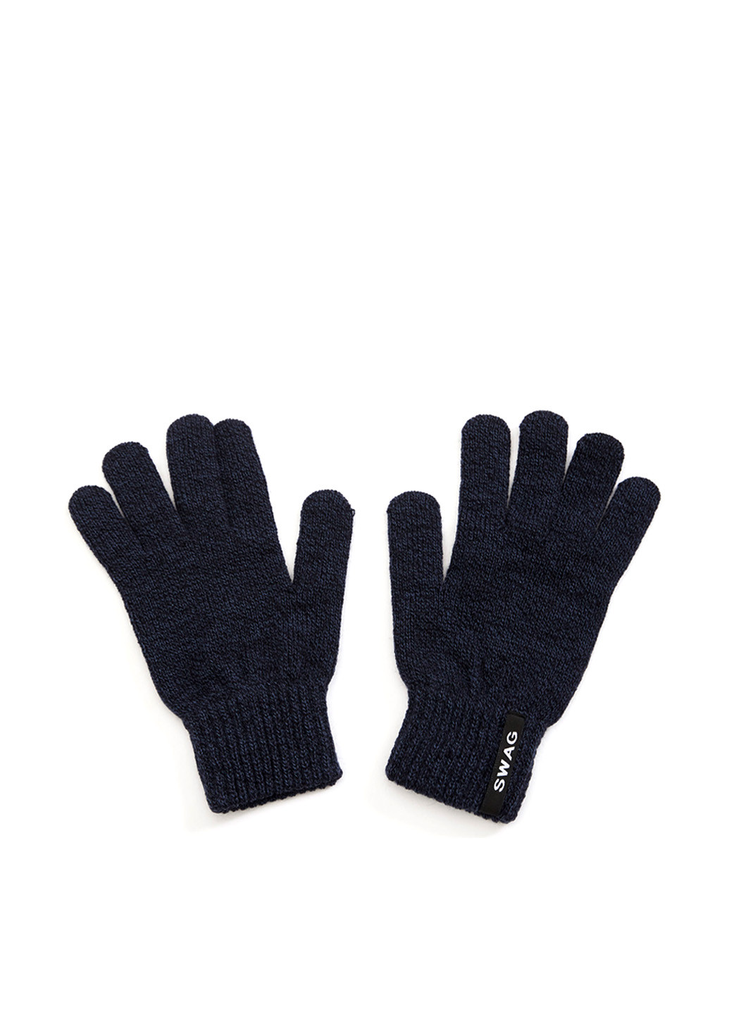 Перчатки DeFacto тёмно-синие кэжуалы акрил