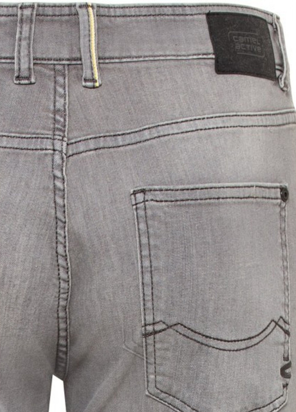 Серые демисезонные зауженные джинсы Denim Regular Fit от Camel Active Camel Active