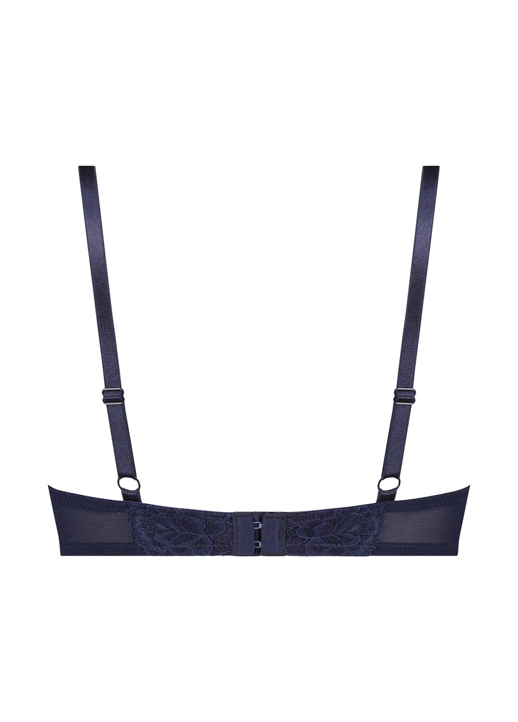 Тёмно-синий балконет бюстгальтер Hunkemoller полиамид, кружево