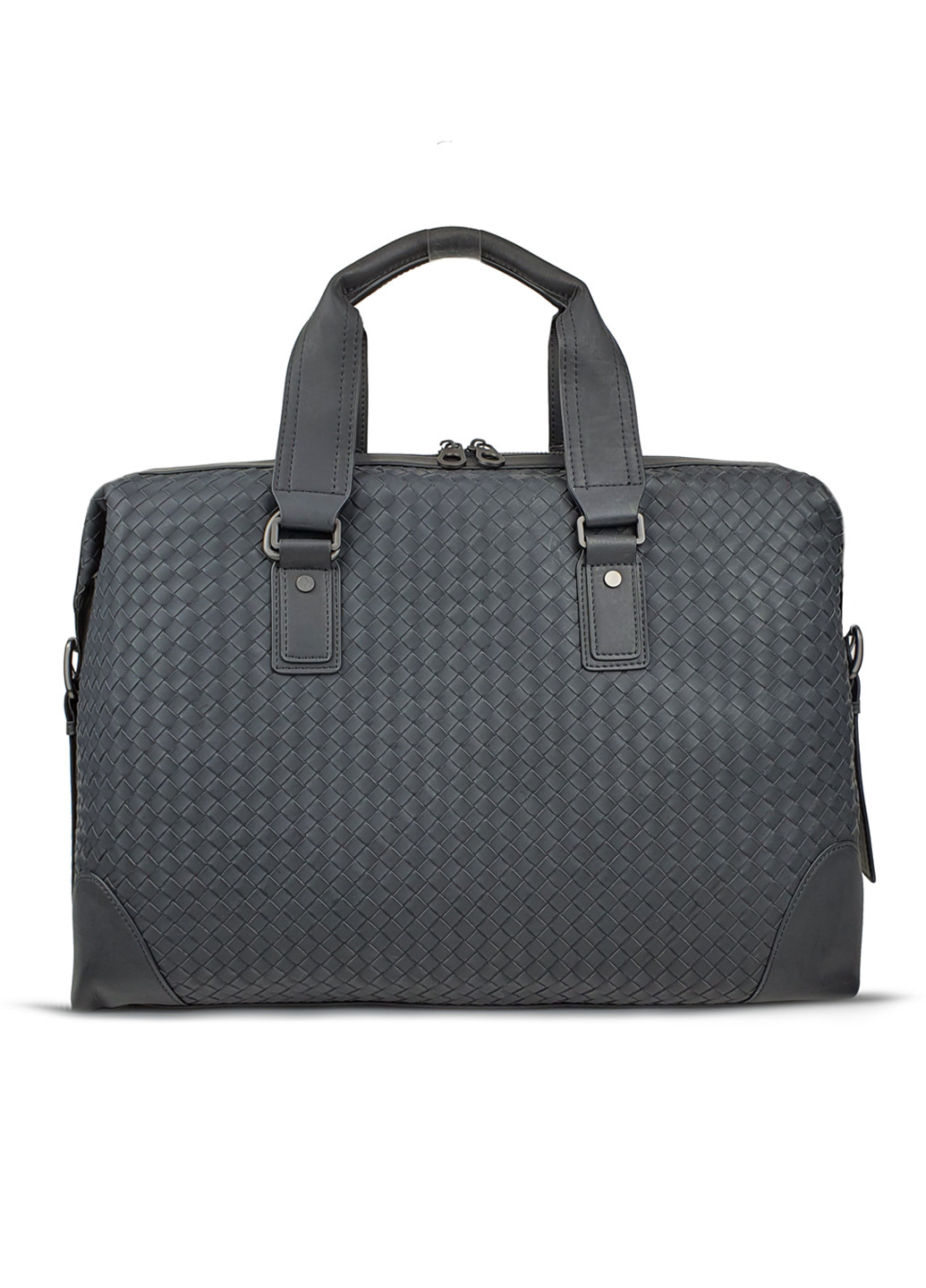 Мужской кожаный деловой портфель черный большой Fashion Портфель (251825961)