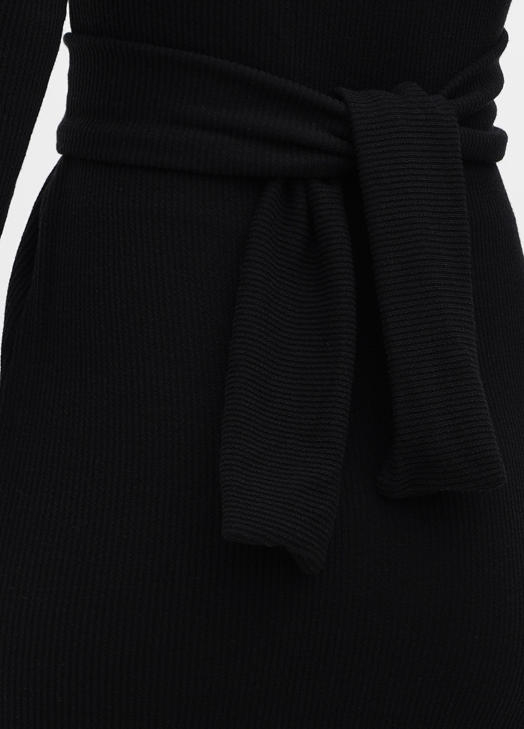 Чорна кежуал сукня сукня светр Boohoo однотонна