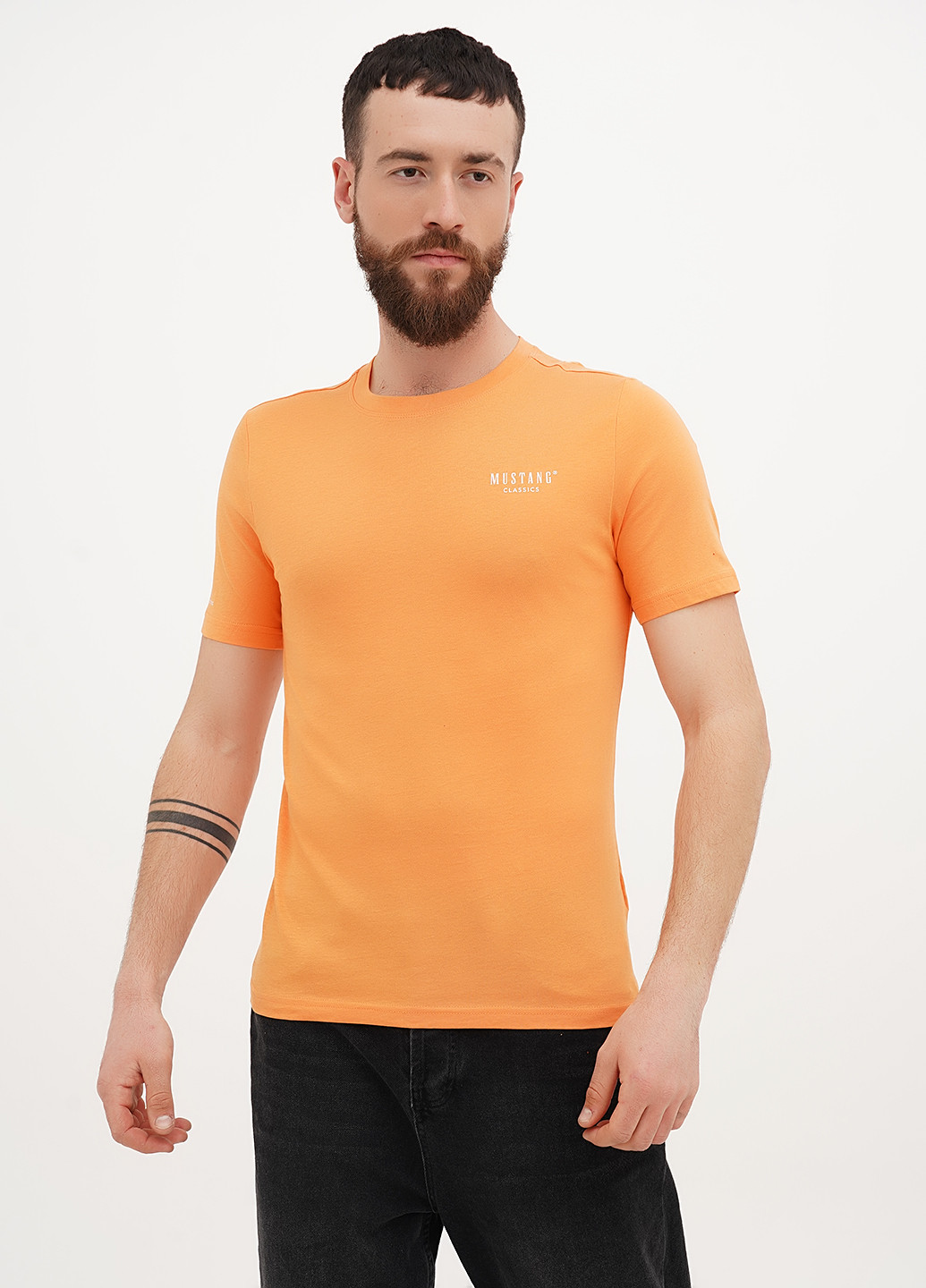Помаранчева футболка Mustang