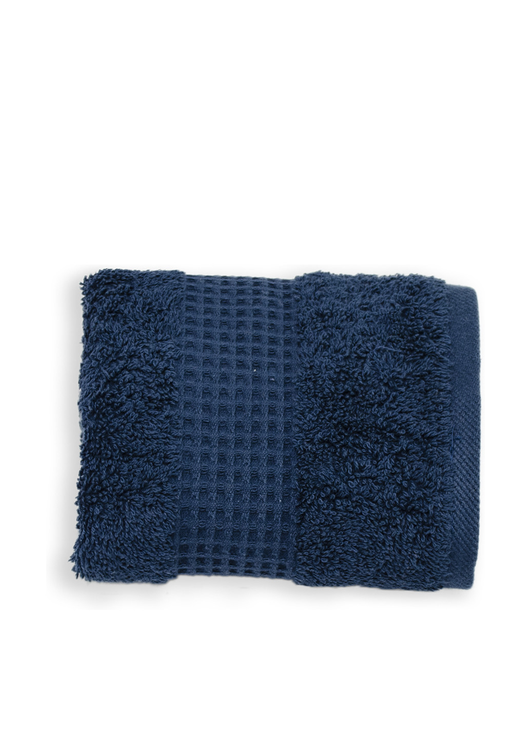 No Brand полотенце, 40х60 см однотонный темно-синий производство - Турция