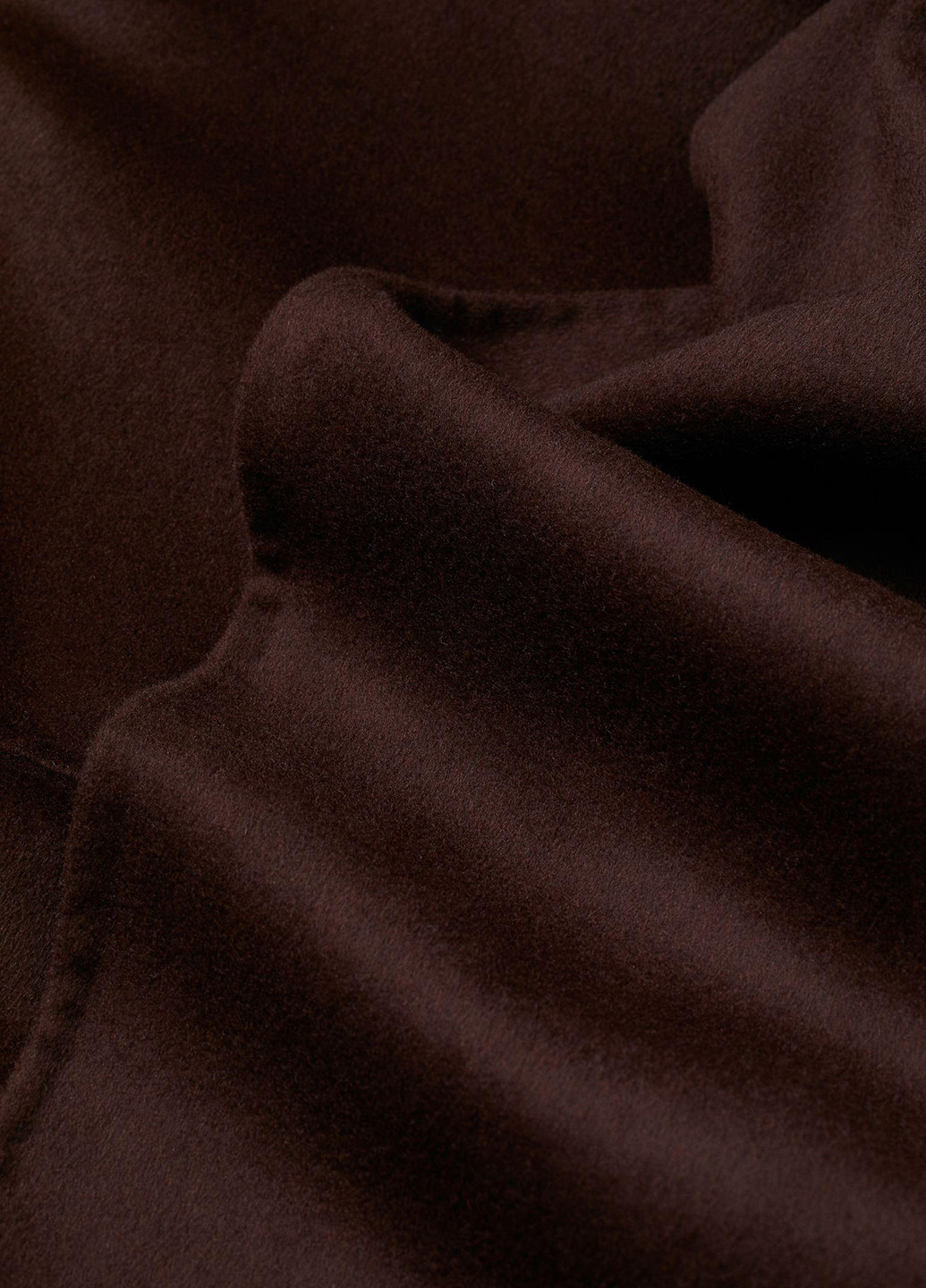 Темно-коричневе демісезонне Пальто удлинене H&M