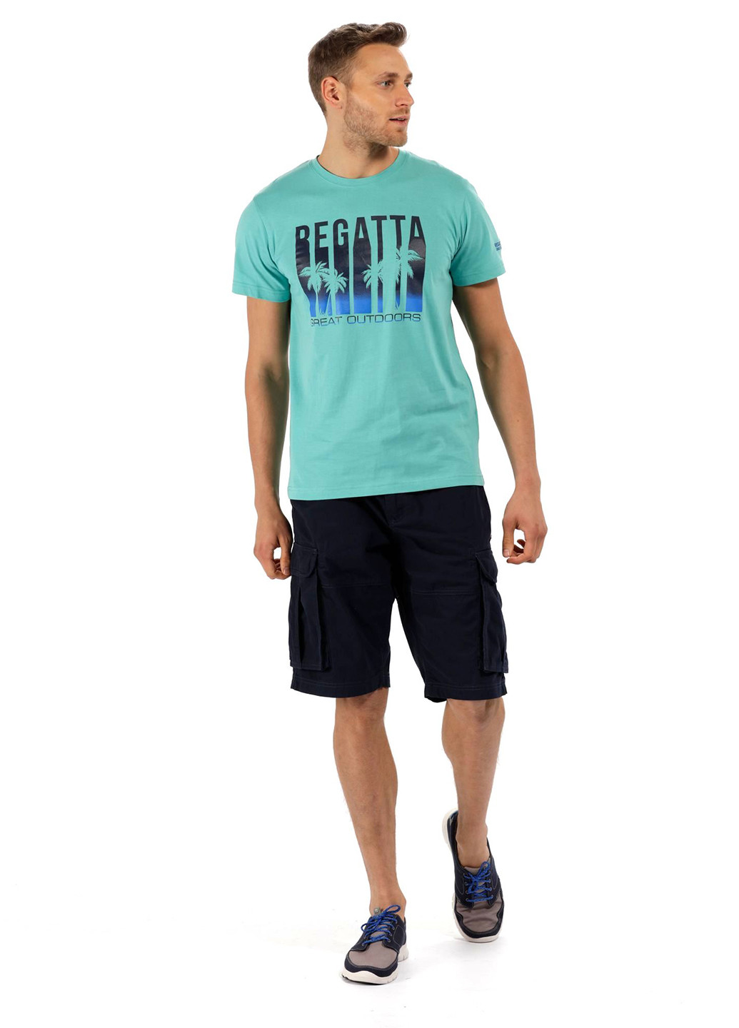 Бирюзовая футболка Regatta