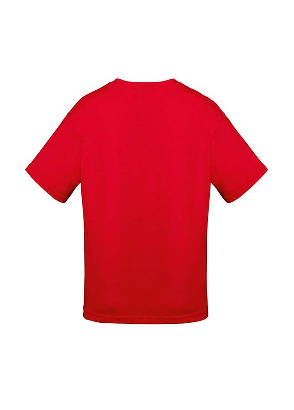 Красная демисезонная футболка Fruit of the Loom 61015040152