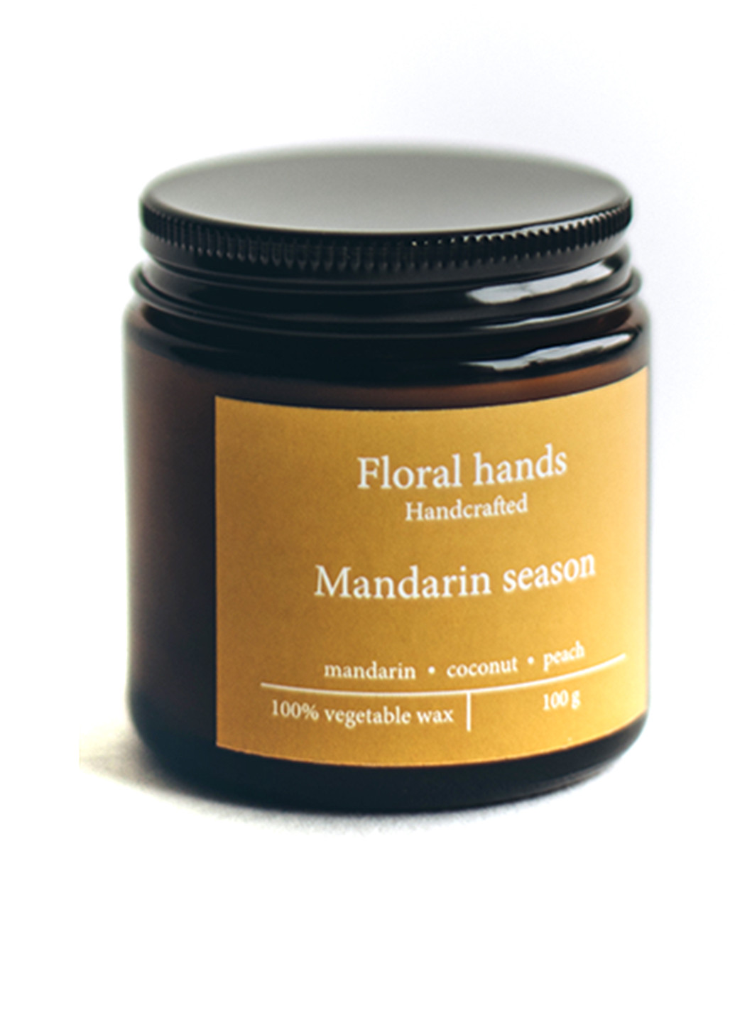 Ароматическая свеча Mandarin season, 100 мл No Brand (257642805)