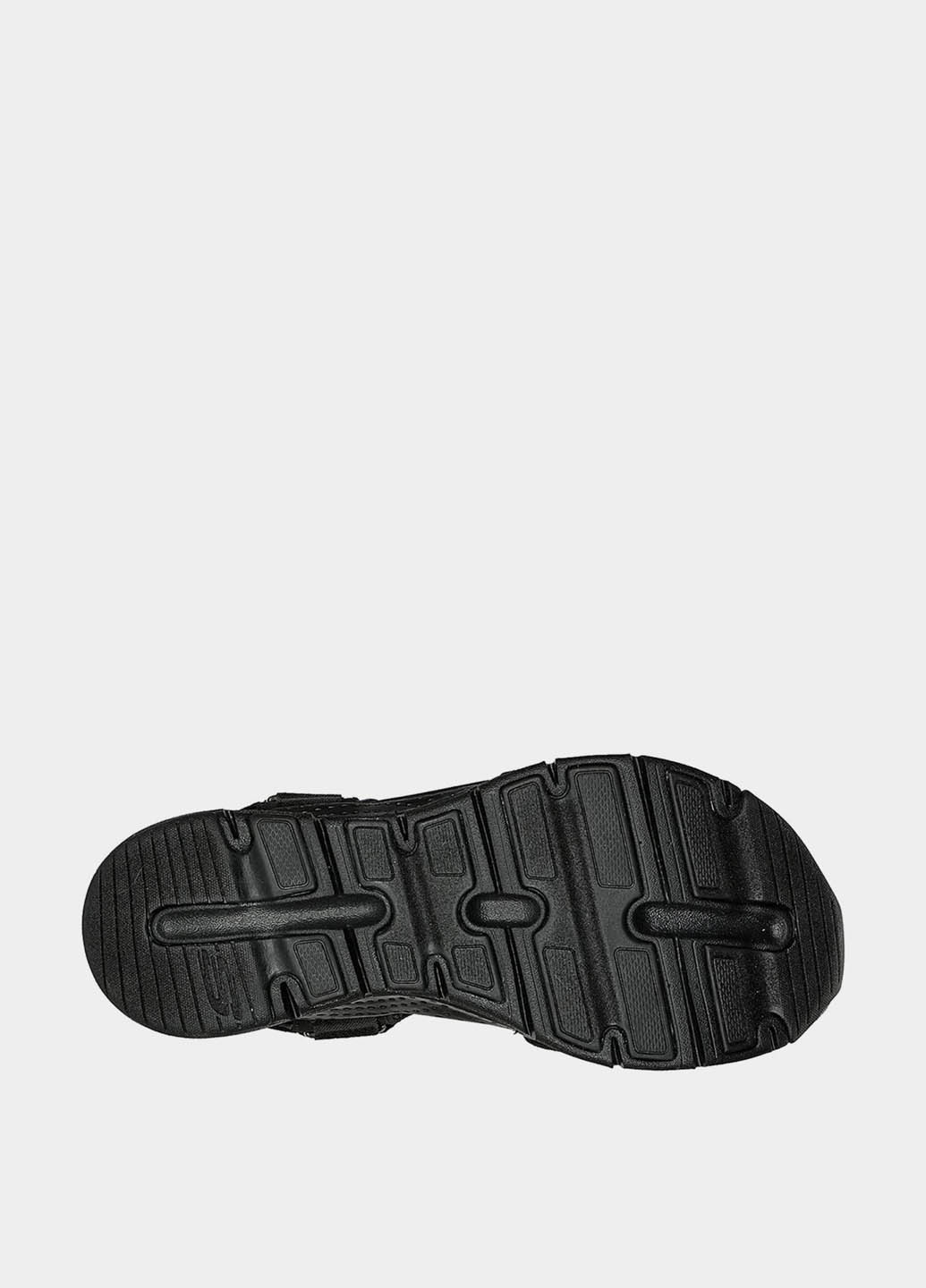 Спортивные, Кэжуал сандалии Skechers на липучке