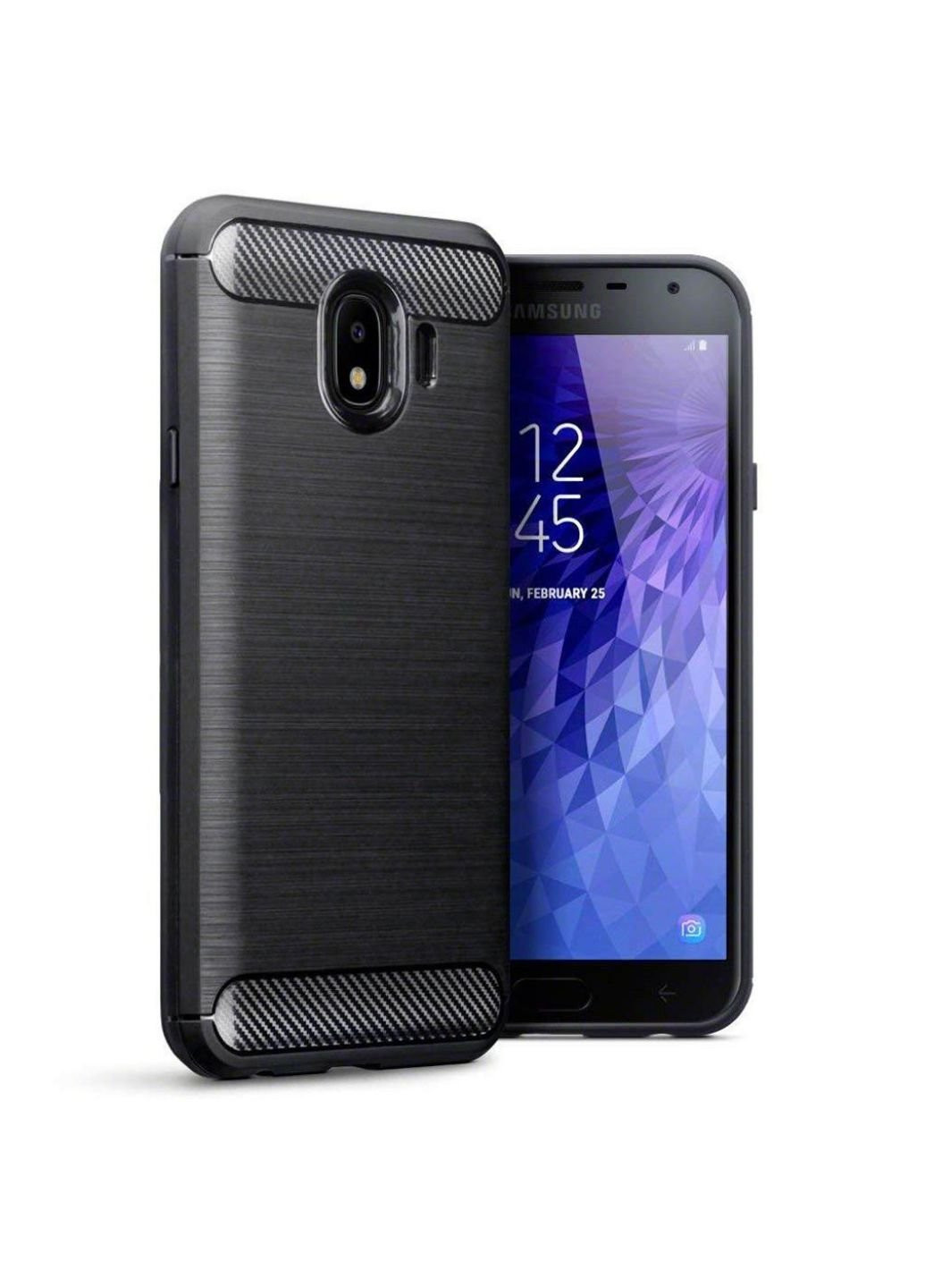 Чохол для мобільного телефону для Samsung J4/J400 Carbon Fiber (Black) (LT-J400F) Laudtec (252571678)