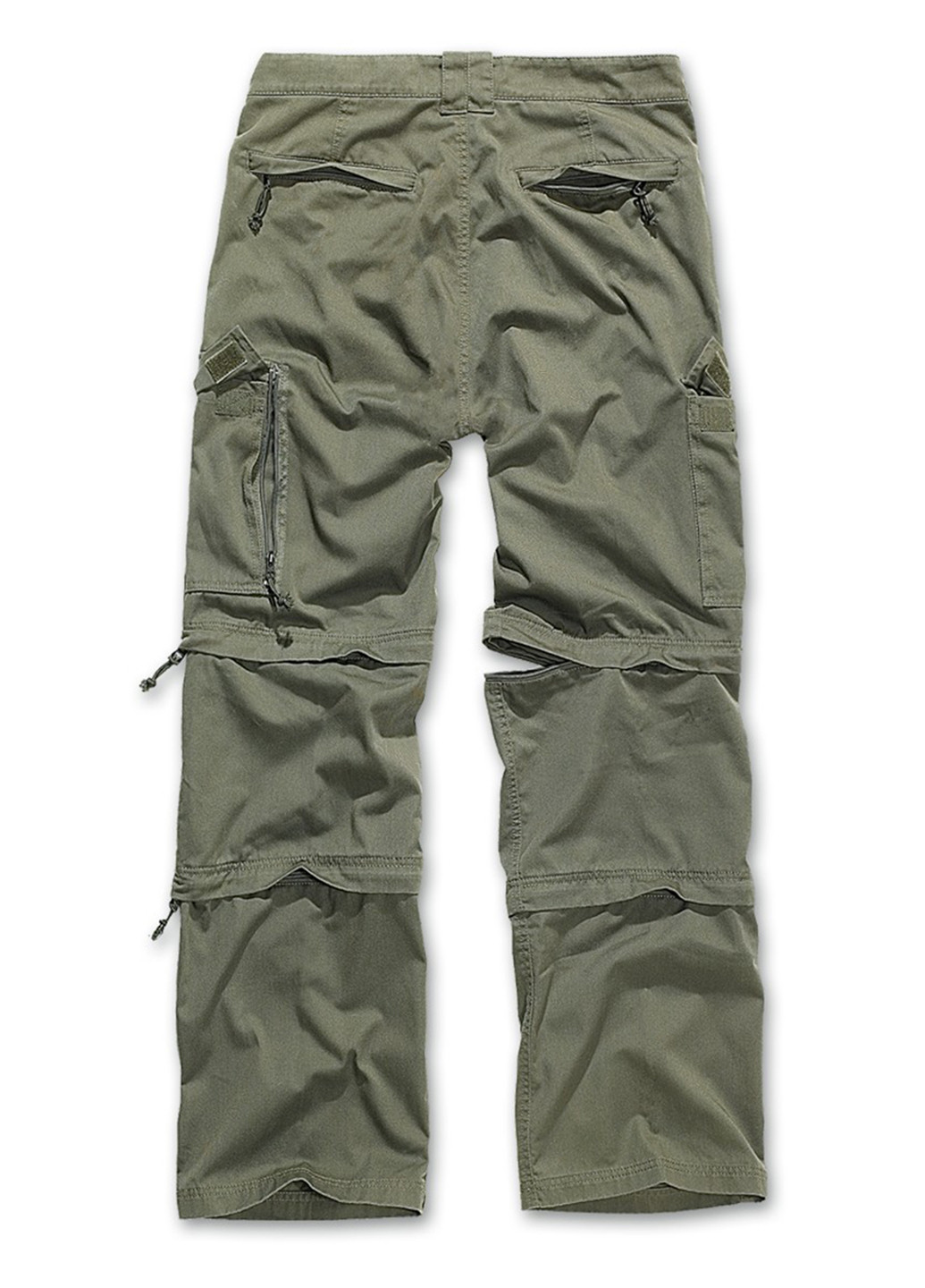 Зеленые кэжуал демисезонные прямые брюки Brandit