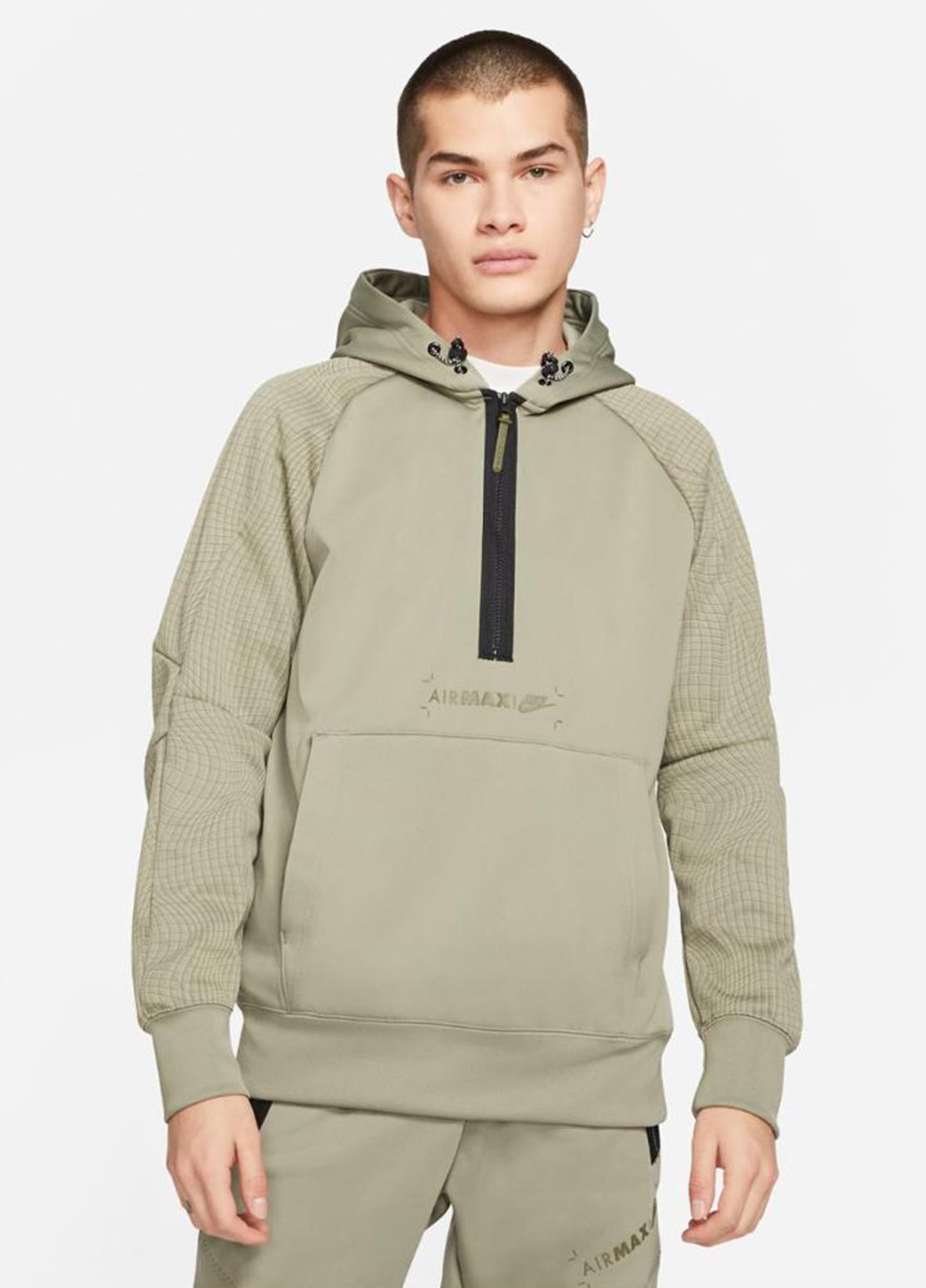 Парка DC2551-320 Nike Sportswear Air Max Men's 1/2-Zip Fleece Hoodie (321974902)