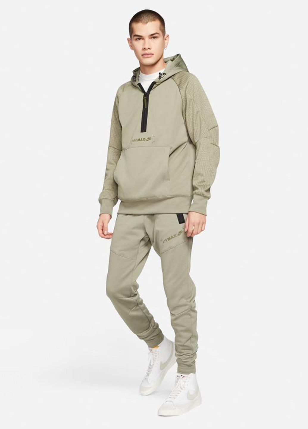 Парка DC2551-320 Nike Sportswear Air Max Men's 1/2-Zip Fleece Hoodie (321974902)