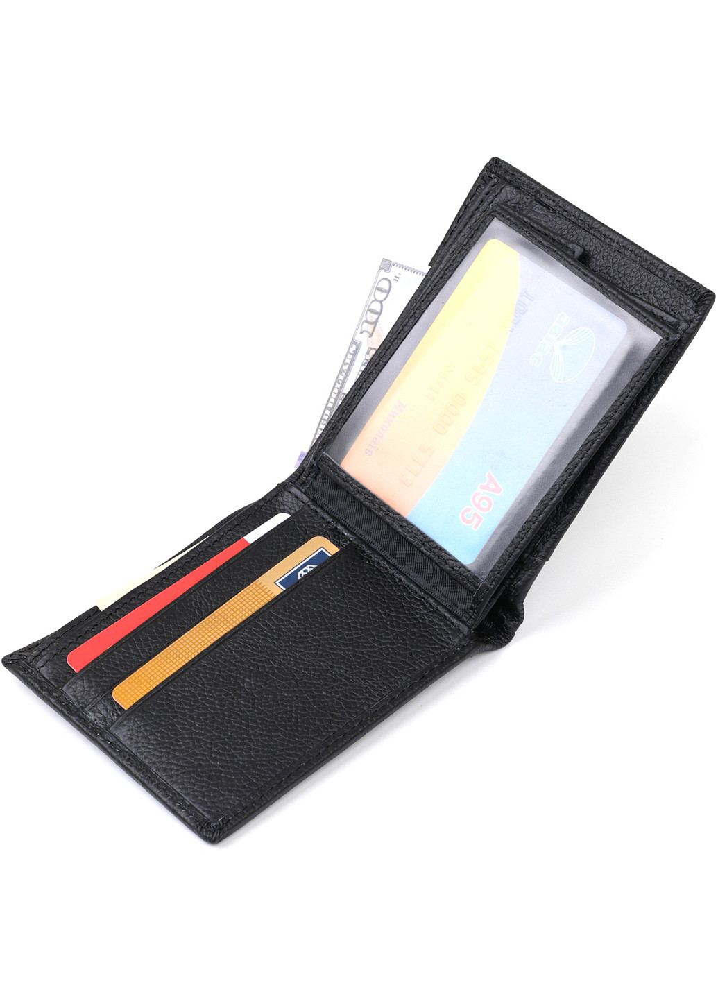 Чоловіче шкіряне портмоне 12х10х2 см Vintage (253491282)