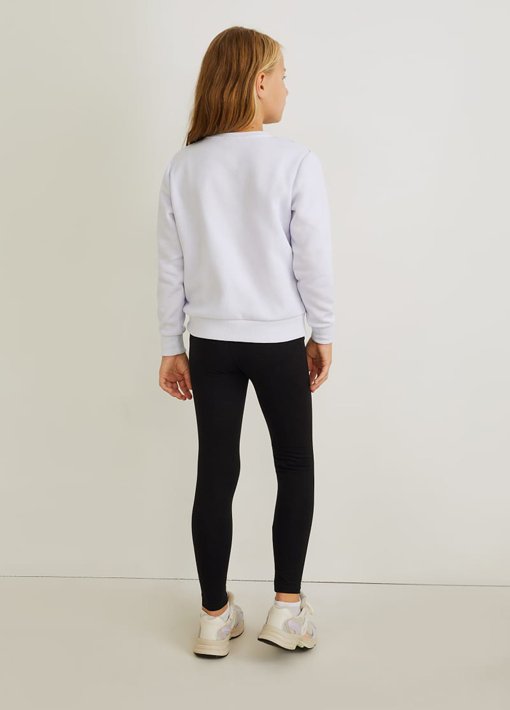 Черные демисезонные леггинсы C&A