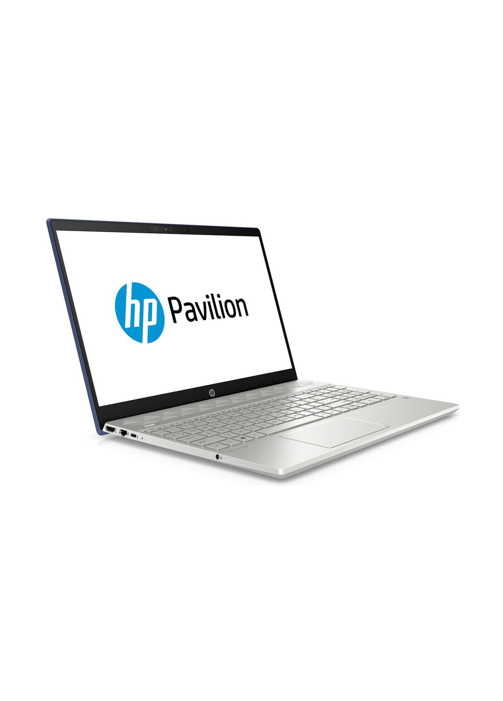 Ноутбук HP Pavilion 15-cs0029ur (4JU88EA) Silver-Blue синий