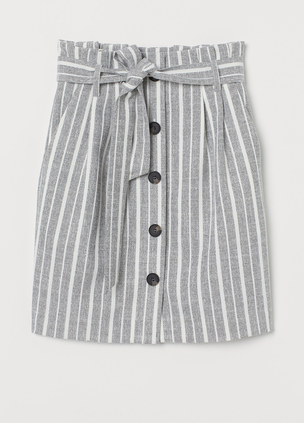 Разноцветная кэжуал однотонная юбка H&M