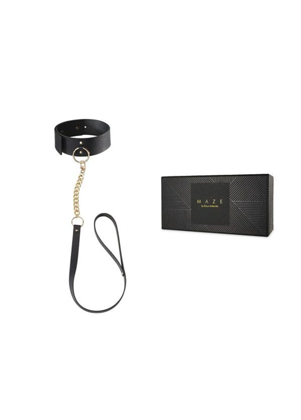 Чокер MAZE - Wide Chocker Black Bijoux Indiscrets (255247679)