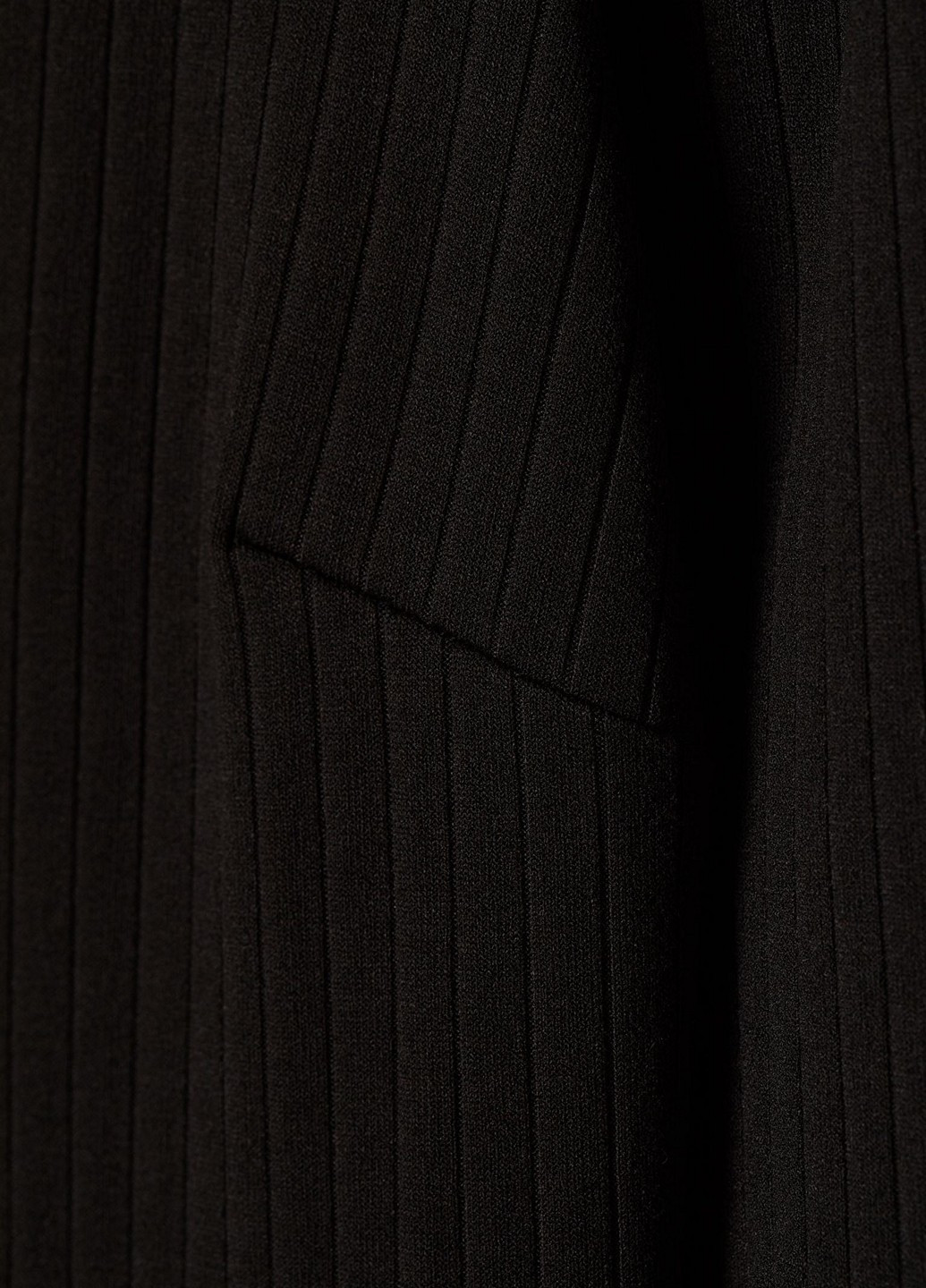 Черное кэжуал платье H&M однотонное