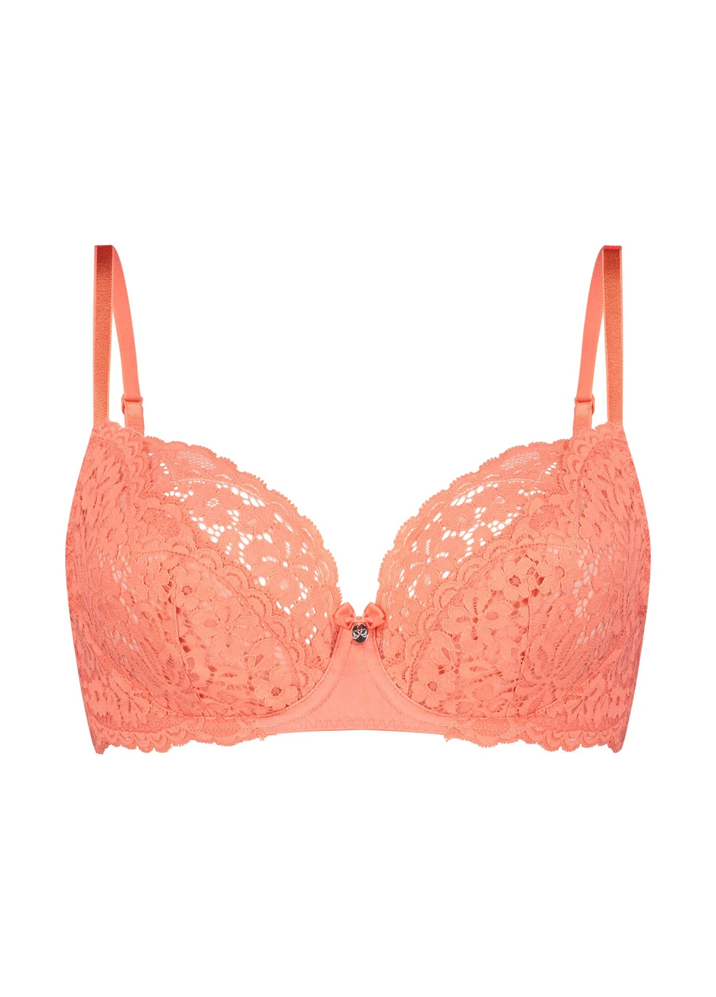 Кораловий бюстгальтер Hunkemoller з кісточками поліамід