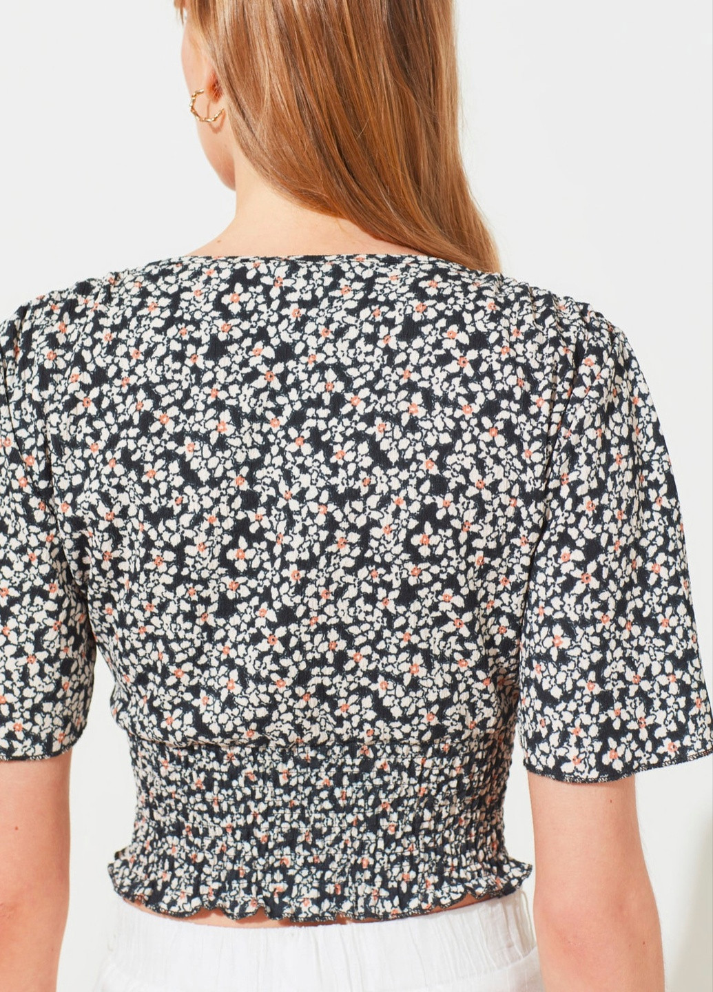 Чёрная блуза AMORI