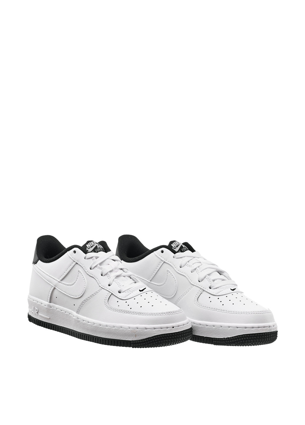 Чорно-білі осінні кросівки dv1331-100_2024 Nike Air Force 1 Gs