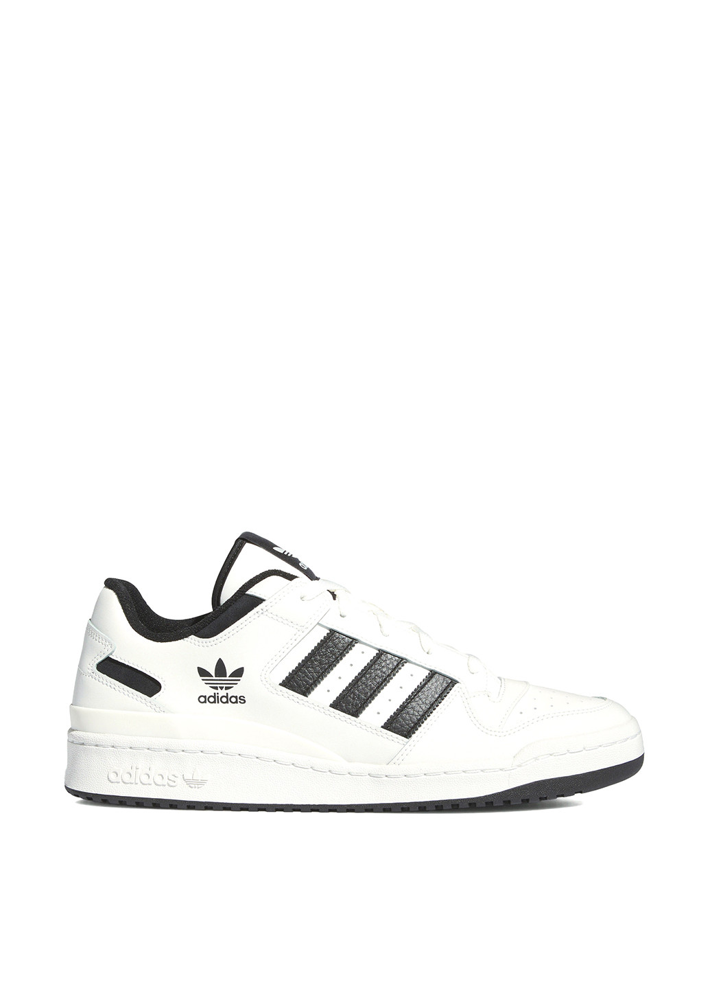 Белые всесезонные кроссовки adidas FORUM LOW