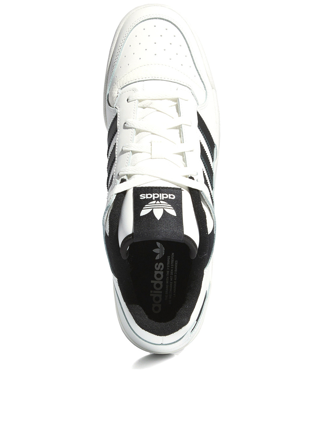 Белые всесезонные кроссовки adidas FORUM LOW