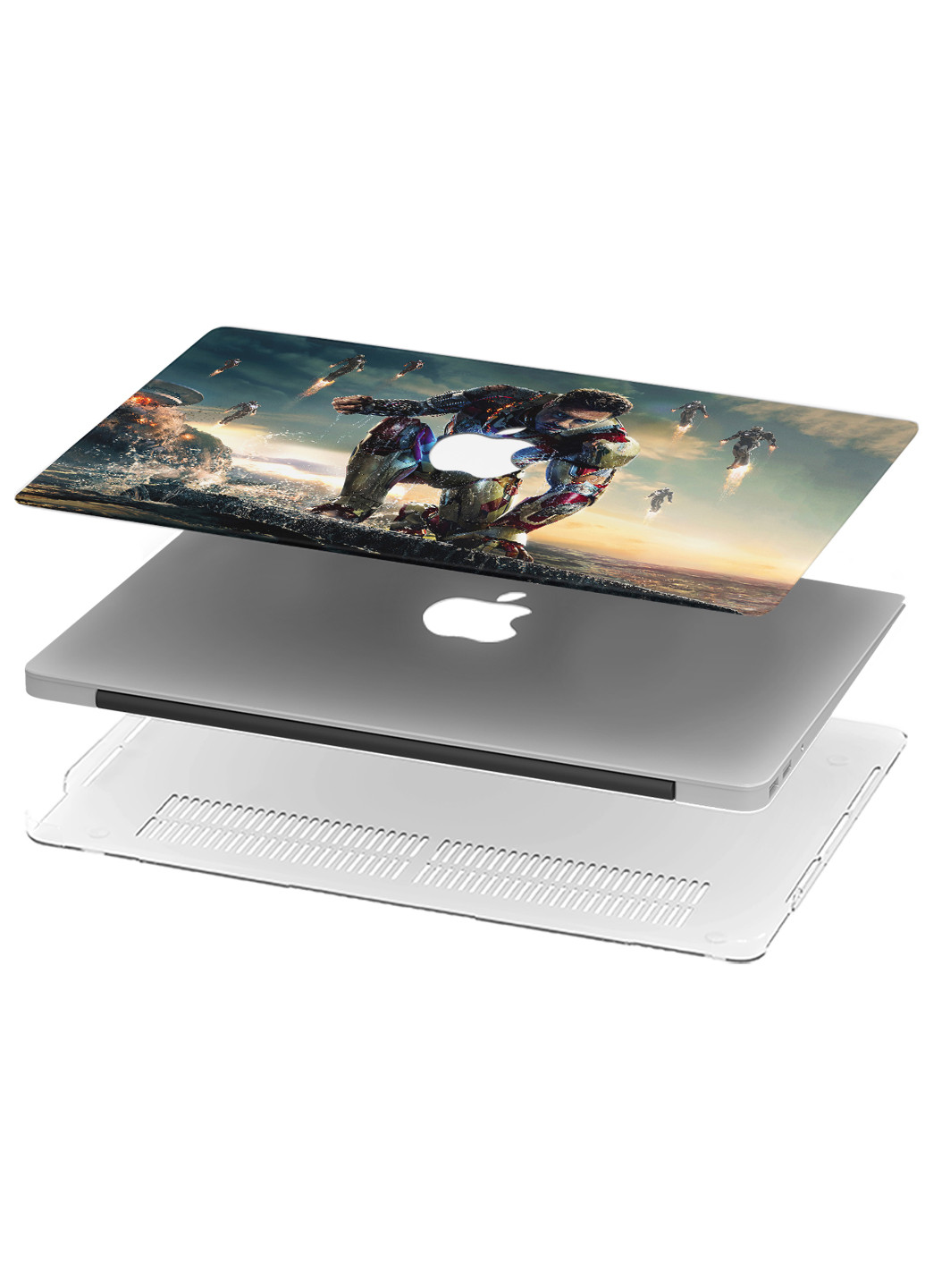 Чехол пластиковый для Apple MacBook Pro 13 A1278 Марвел (Marvel) (6347-1697) MobiPrint (218505444)