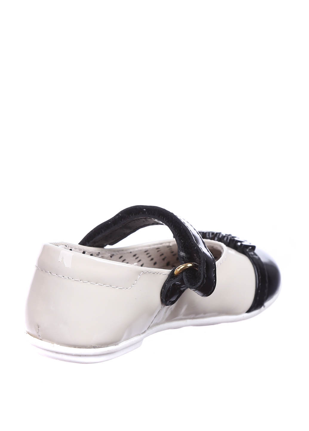 Белые туфли на низком каблуке Moschino