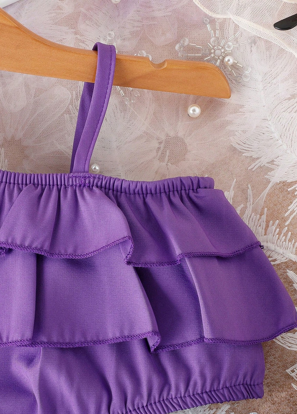 Комбінований літній комплект (топ, спідниця) SHEIN