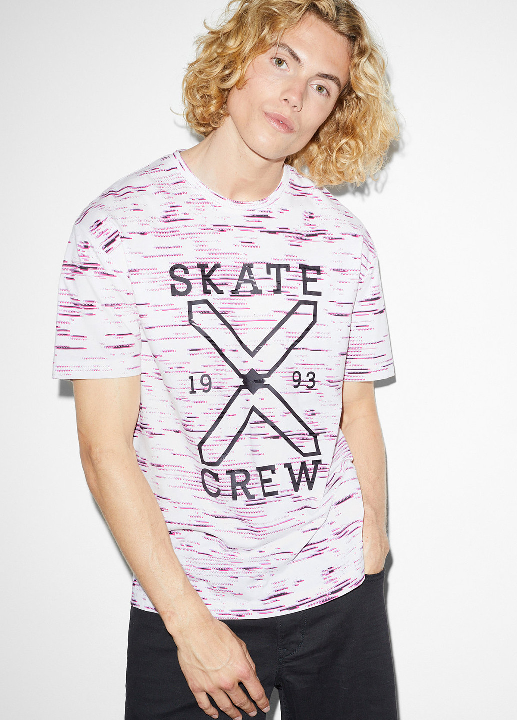 Белая футболка C&A