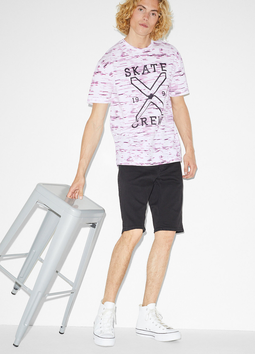 Белая футболка C&A