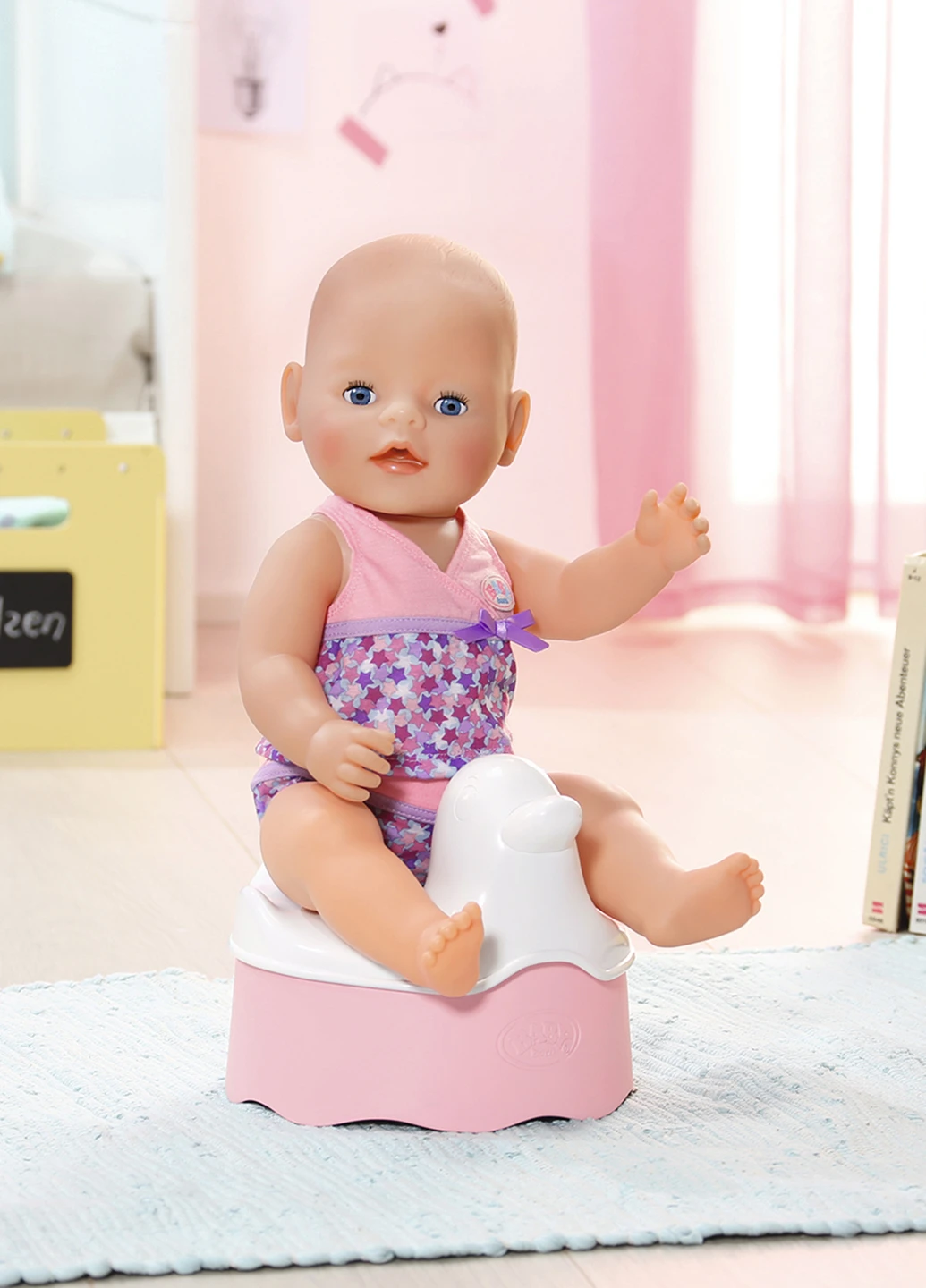 Інтерактивний горщик для ляльки baby born - качка (звук) Zapf (27281343)