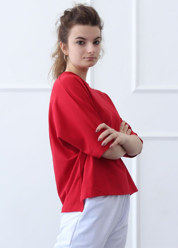 Красная летняя футболка Ballet Grace