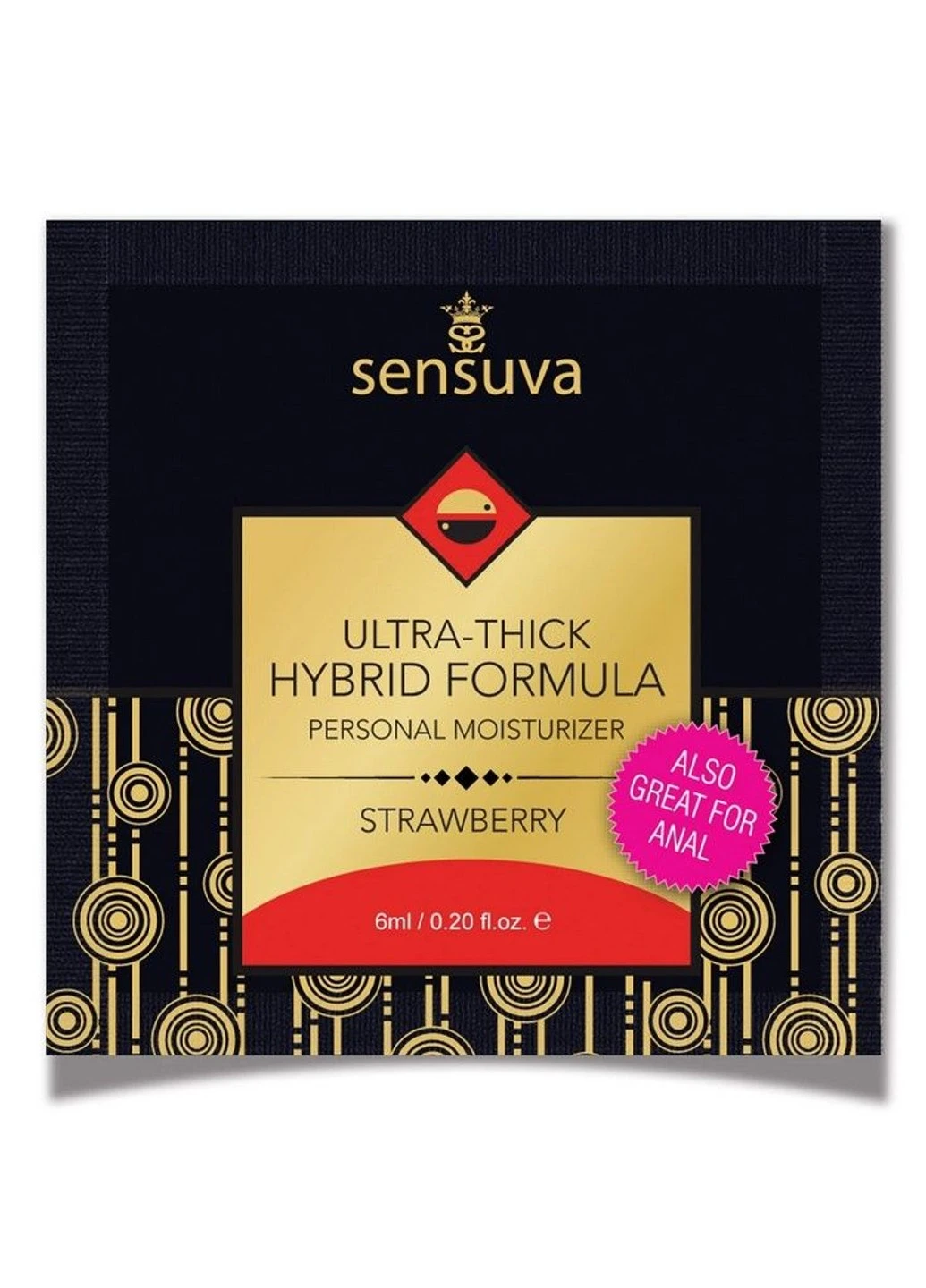 Пробник - Ultra-Thick Hybrid Formula Strawberry (6 мл) Sensuva (256537674)