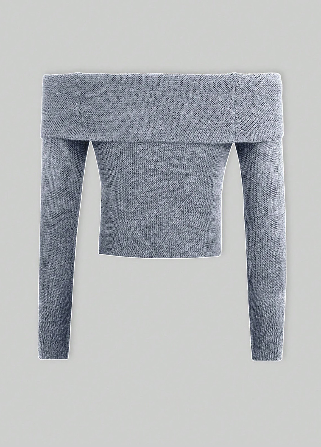 Сірий демісезонний джемпер SHEIN