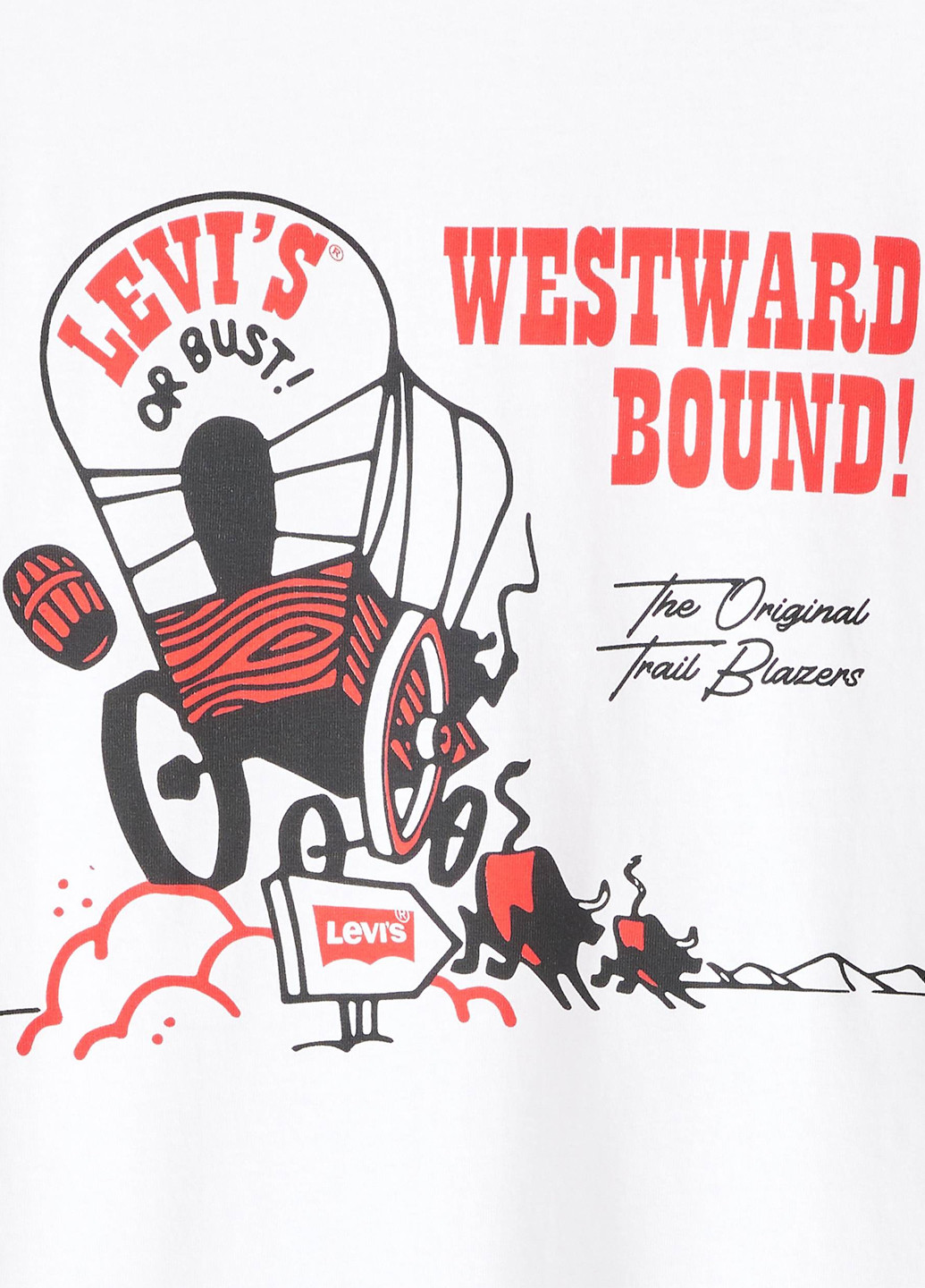 Белая футболка Levi's