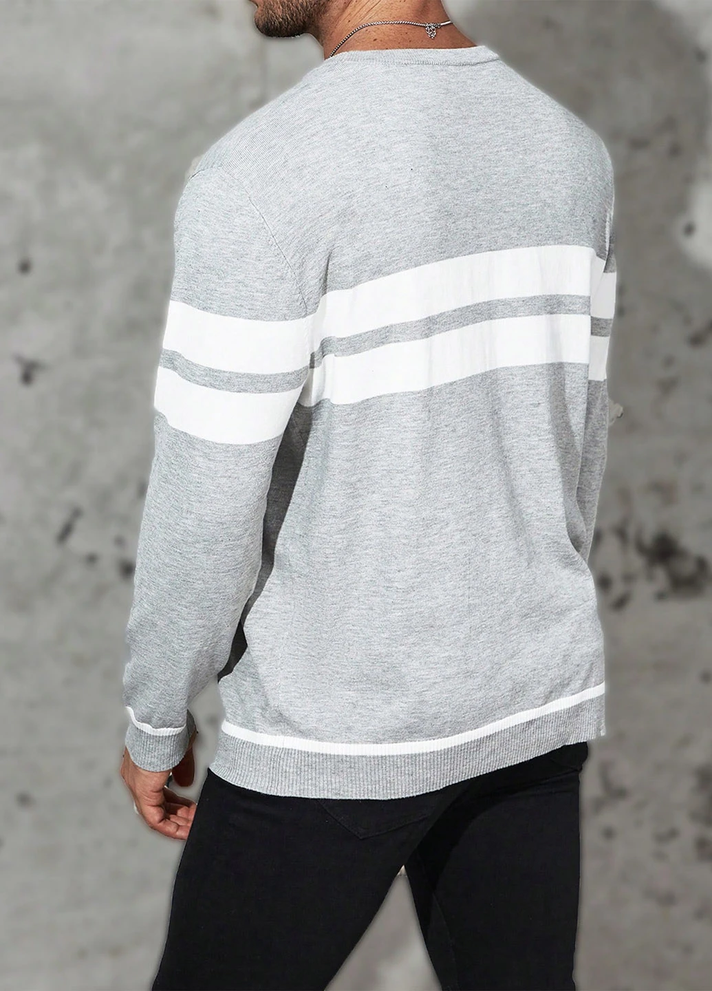 Світло-сірий демісезонний джемпер джемпер SHEIN