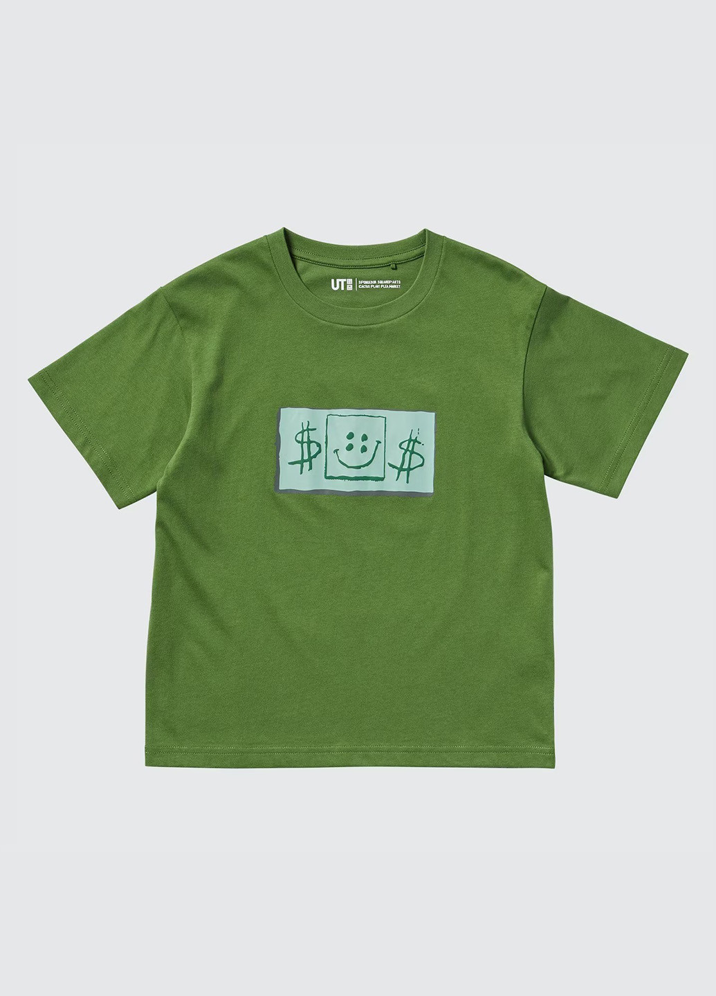 Зелена літня футболка Uniqlo