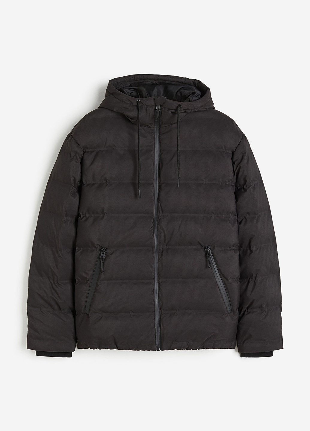 Чорна демісезонна куртка H&M