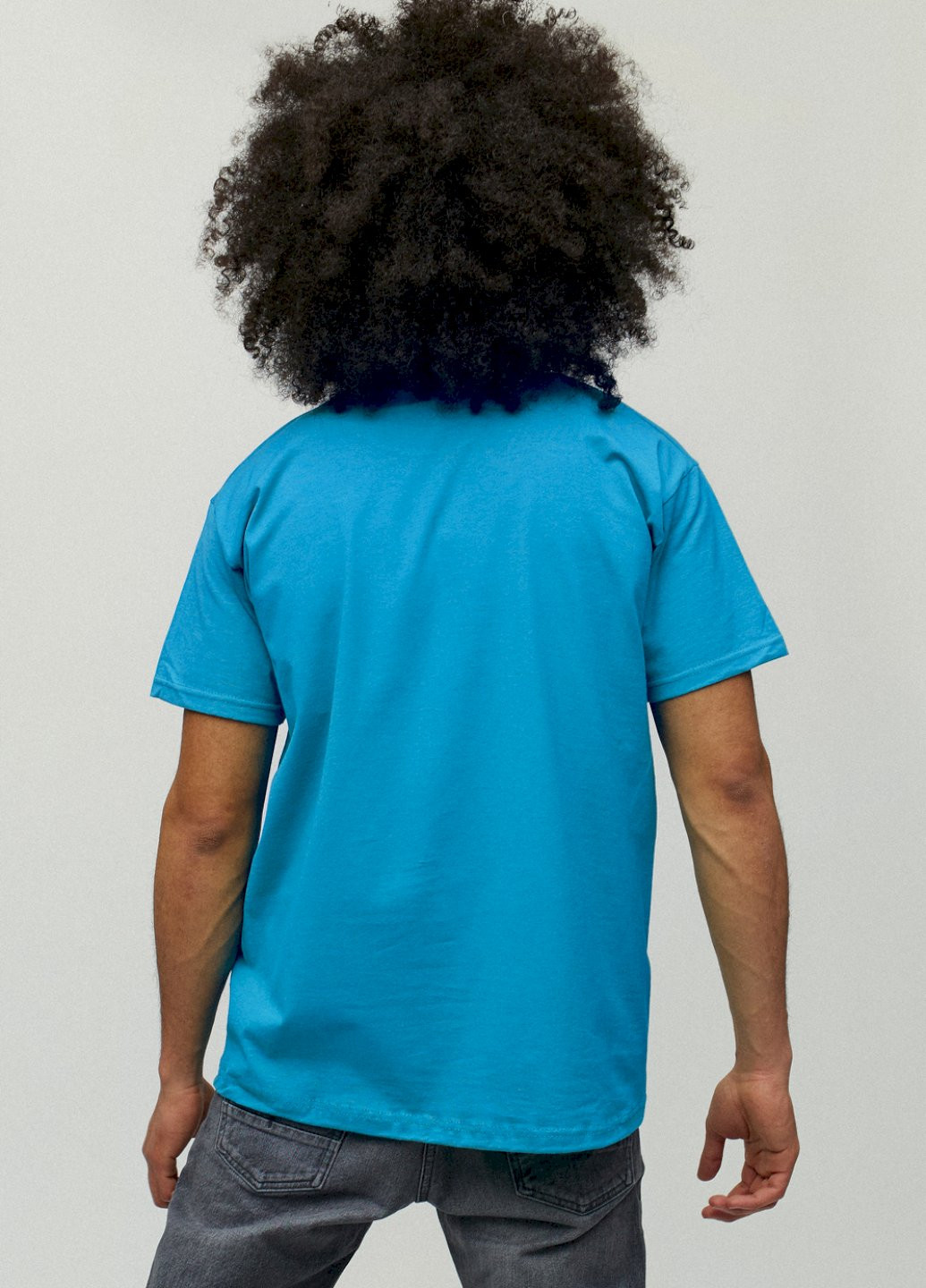 Світло-синя футболка чоловіча YAPPI