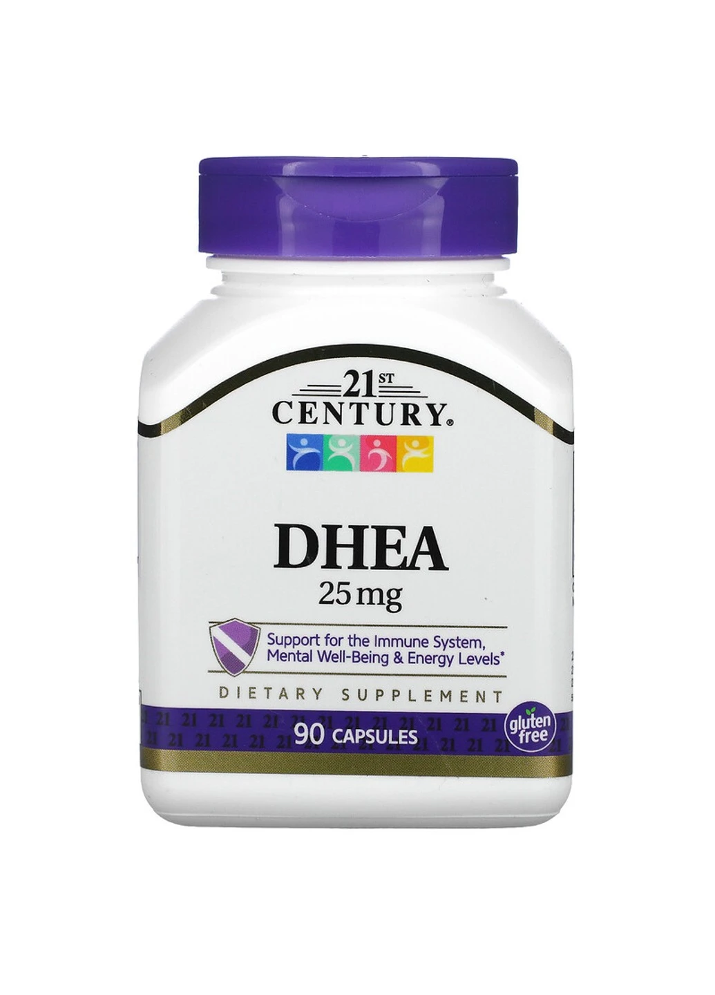 Дегідроепіандростерон DHEA 25 mg 90 капсул 21st Century (255409815)